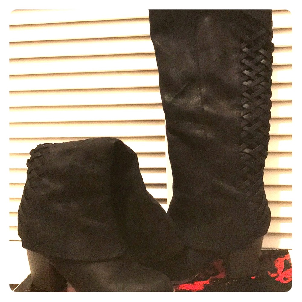 Fergalicious knee high boots